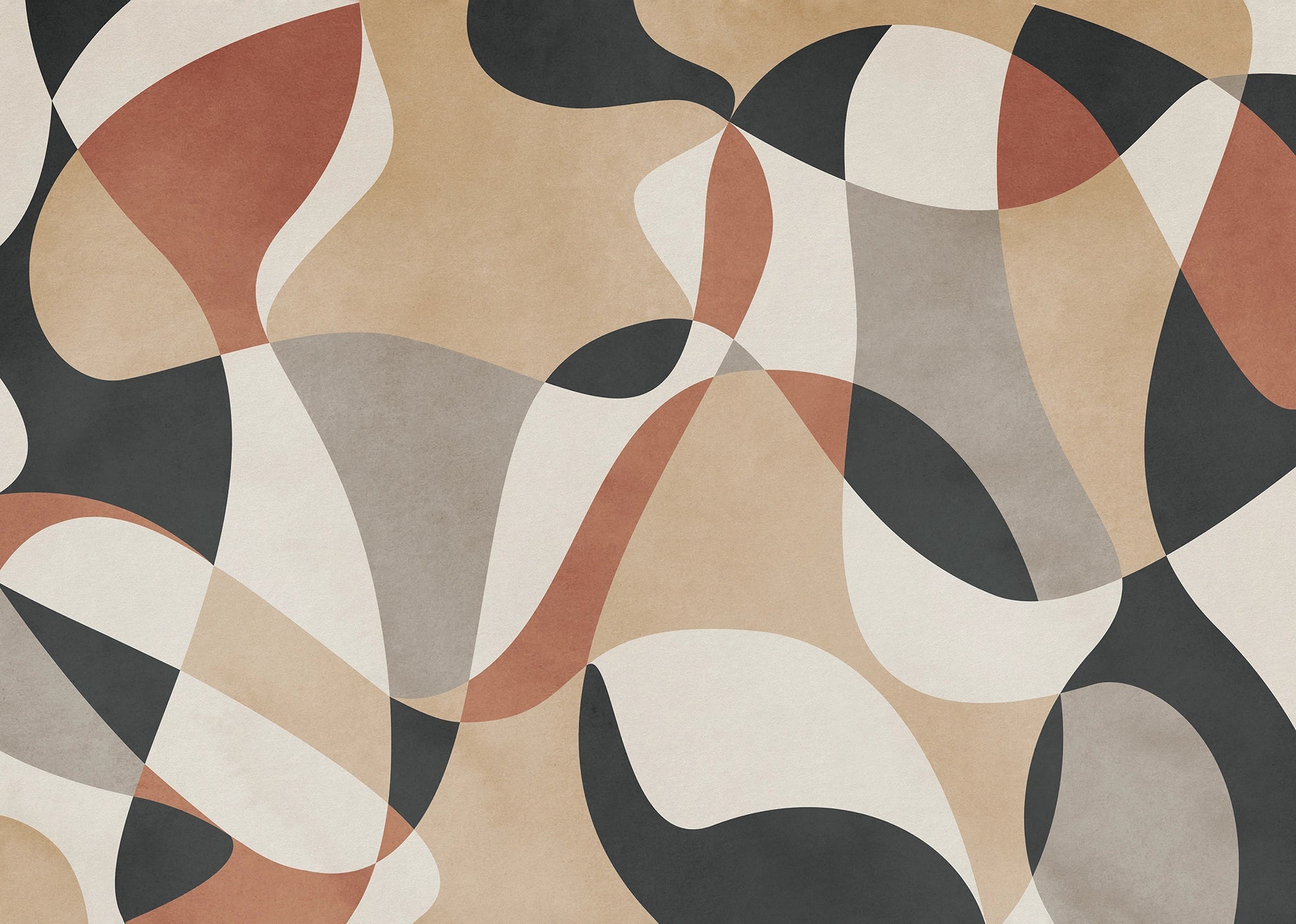 Abstract shapes wallpaper