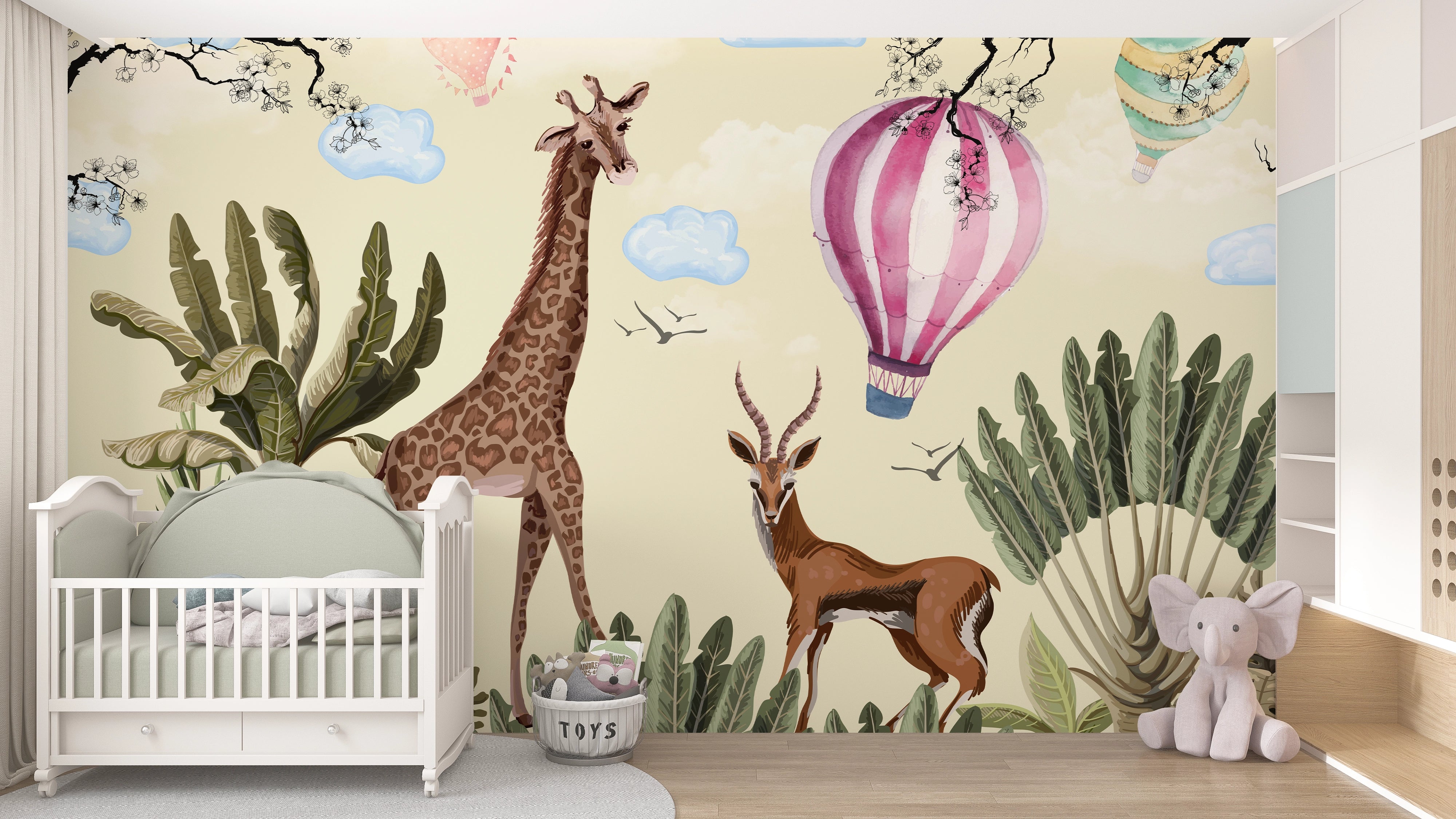 Jungle Animals Mural