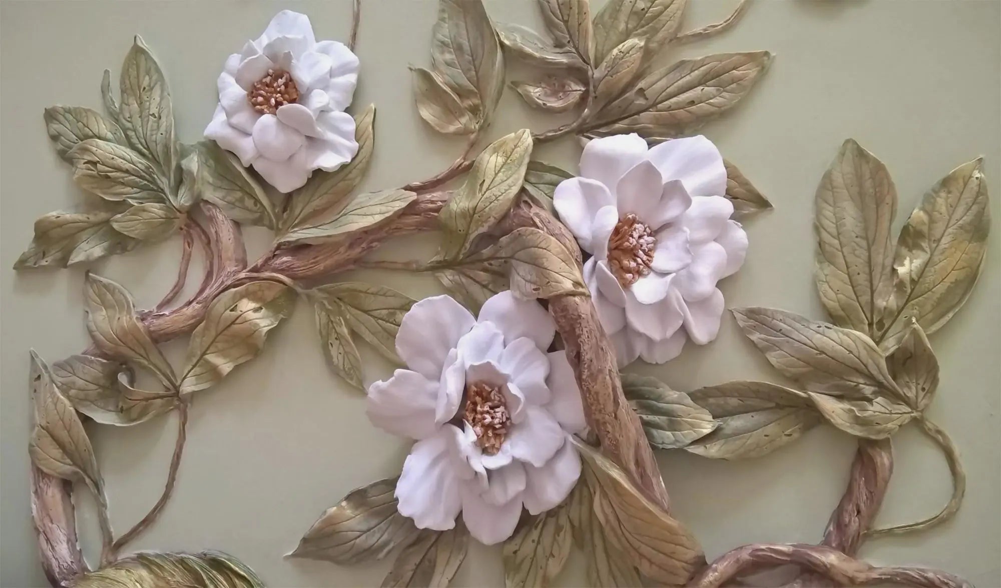 Fleuris Flower Rames 'Fresco de pared