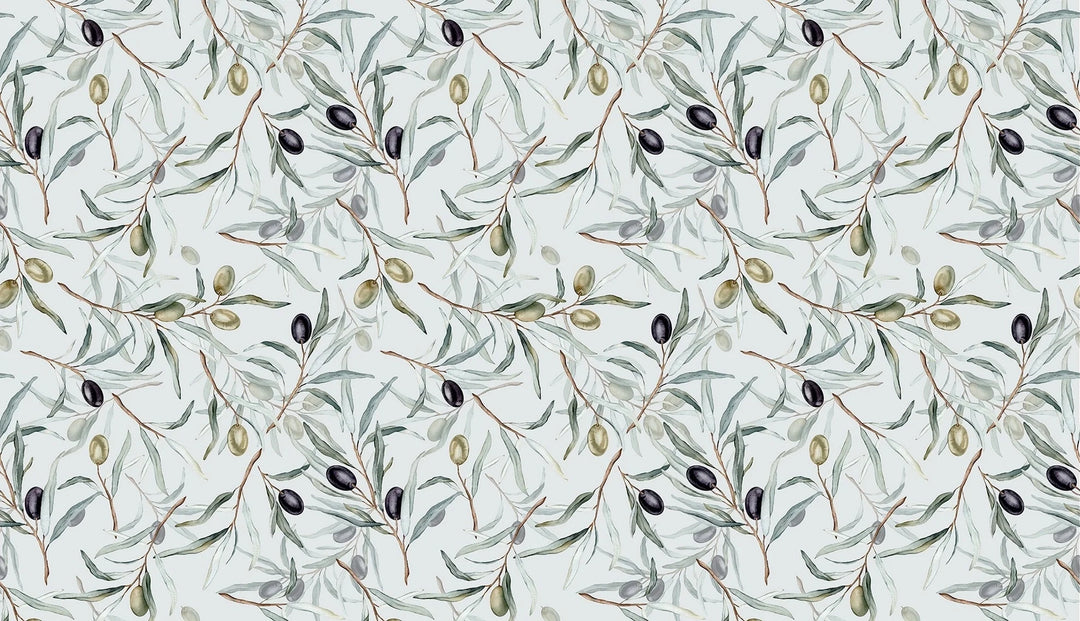 Papier Peint Branches d'Olivier