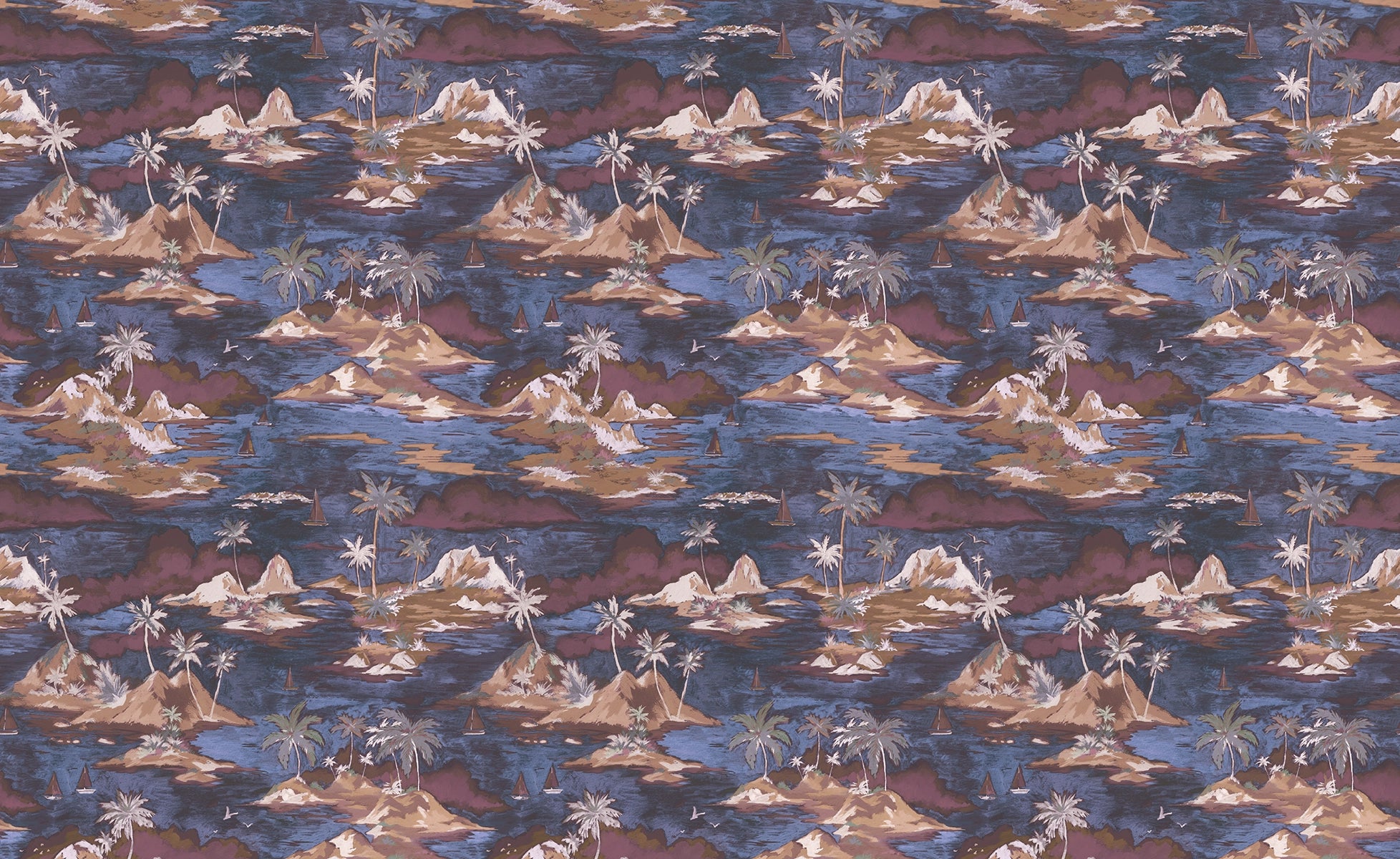 Panoramic wallpaper Wild Islands 