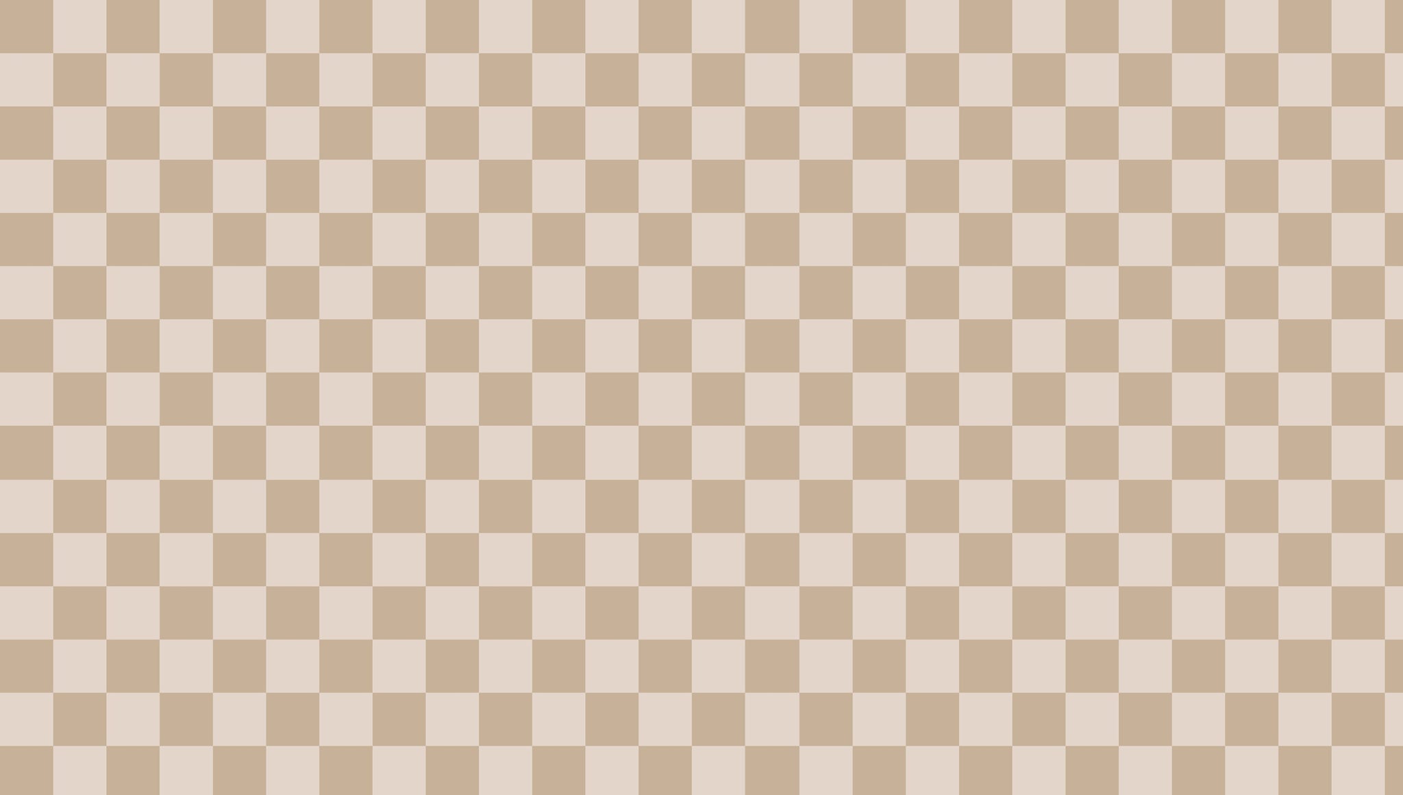 Papier peint Damier Beige