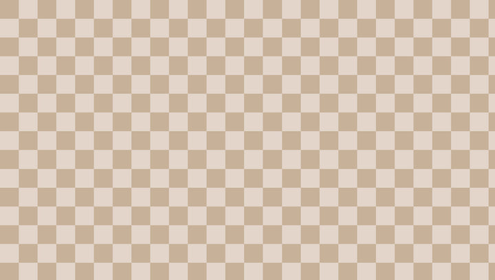 Papier peint Damier Beige - Kam et Léon