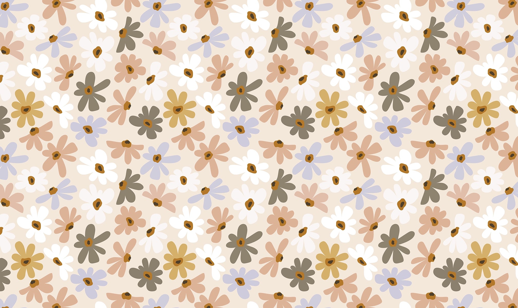Floral Softness Wallpaper 