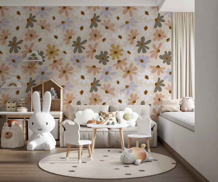 Floral Softness Wallpaper 