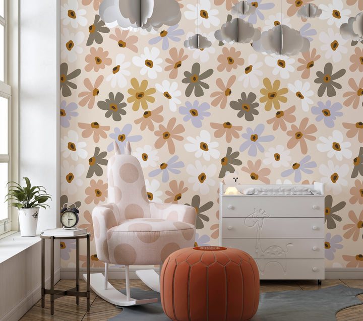 Floral Softness Wallpaper 