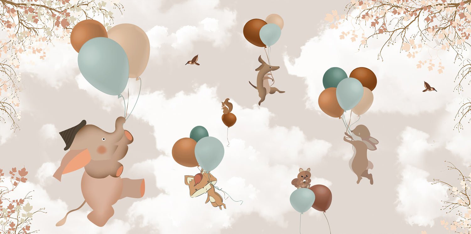 Elephant & Co wallpaper for children's bedroom