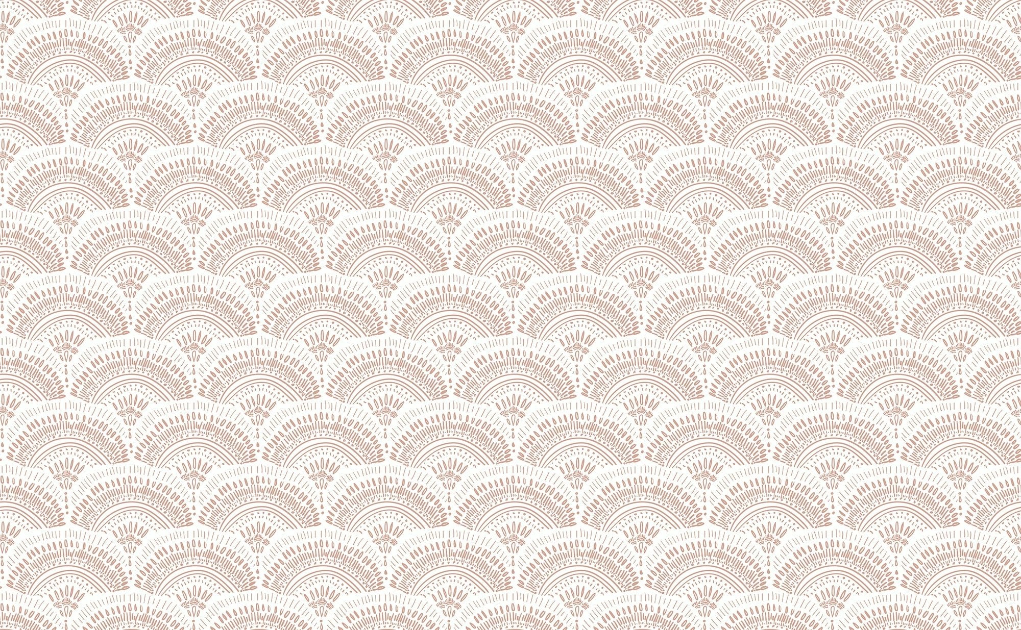 Papier Peint Éventail Bohème