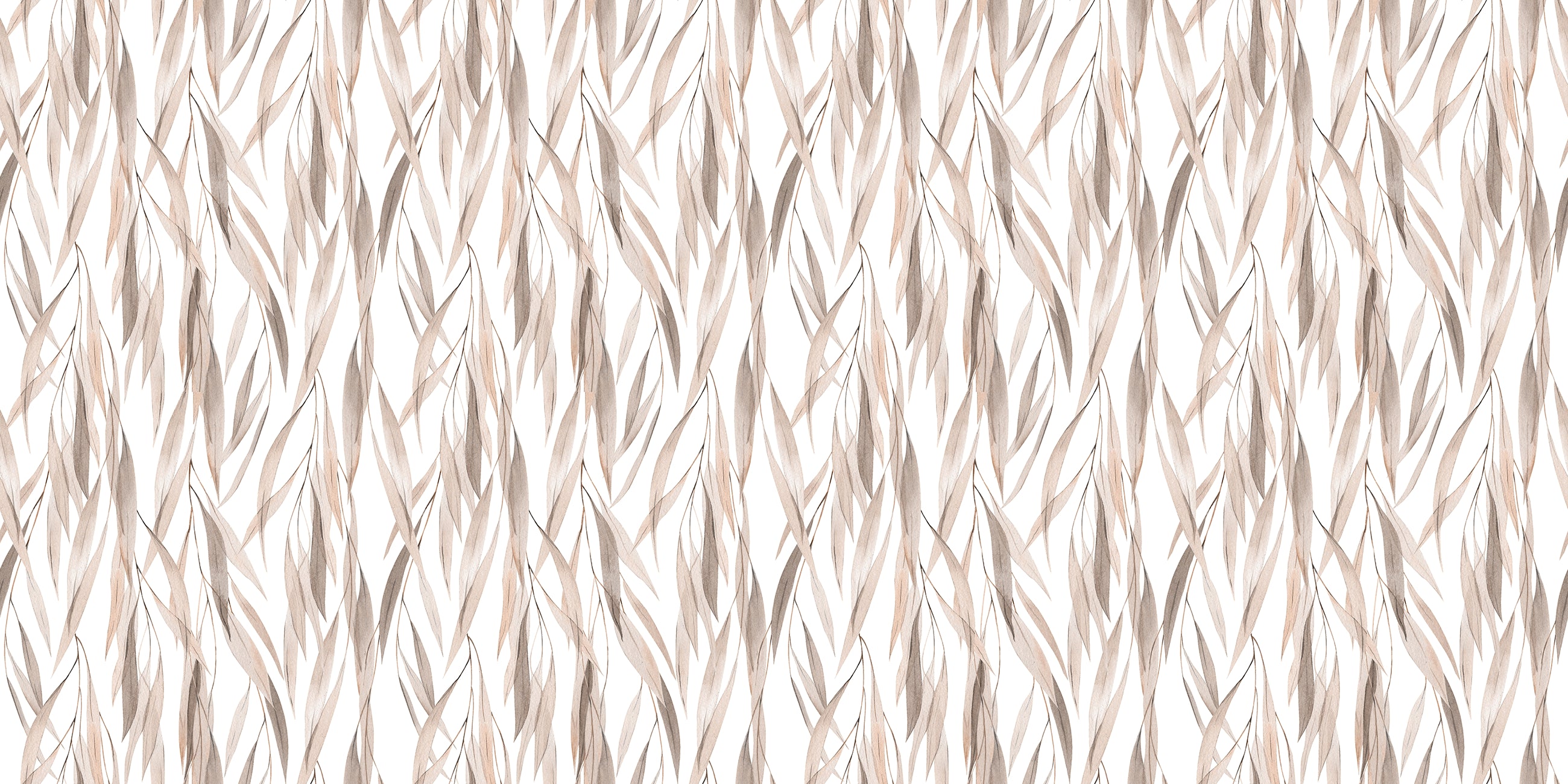 Papier Peint Feuillage Pastel