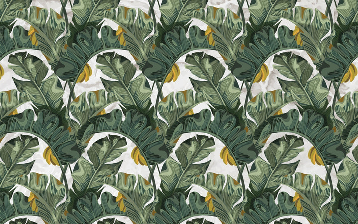 Papier peint feuille de bananier - Kam & Leon
