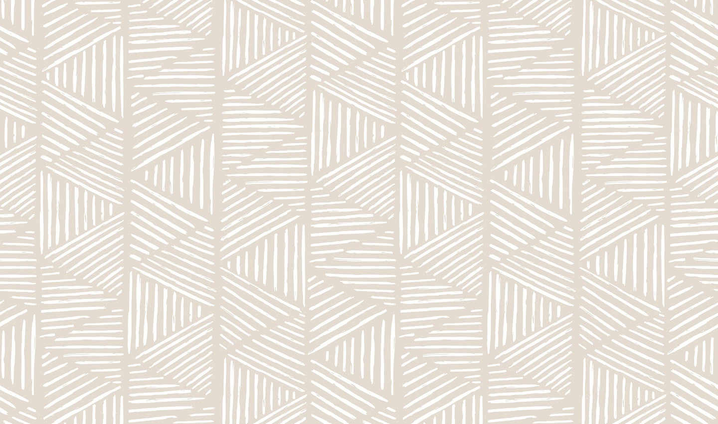 Papier peint figure triangulaire - Kam et Léon