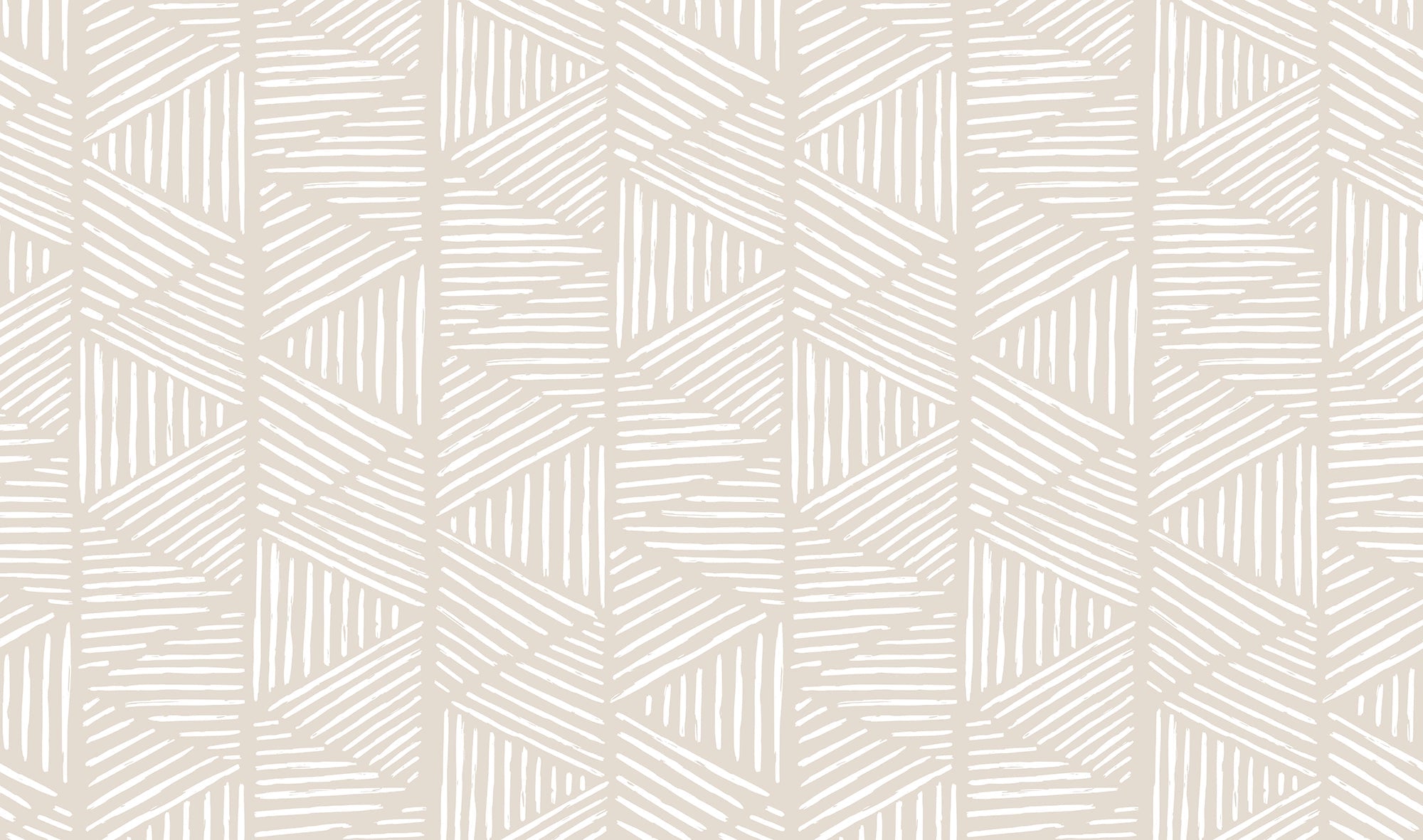 Papier peint figure triangulaire