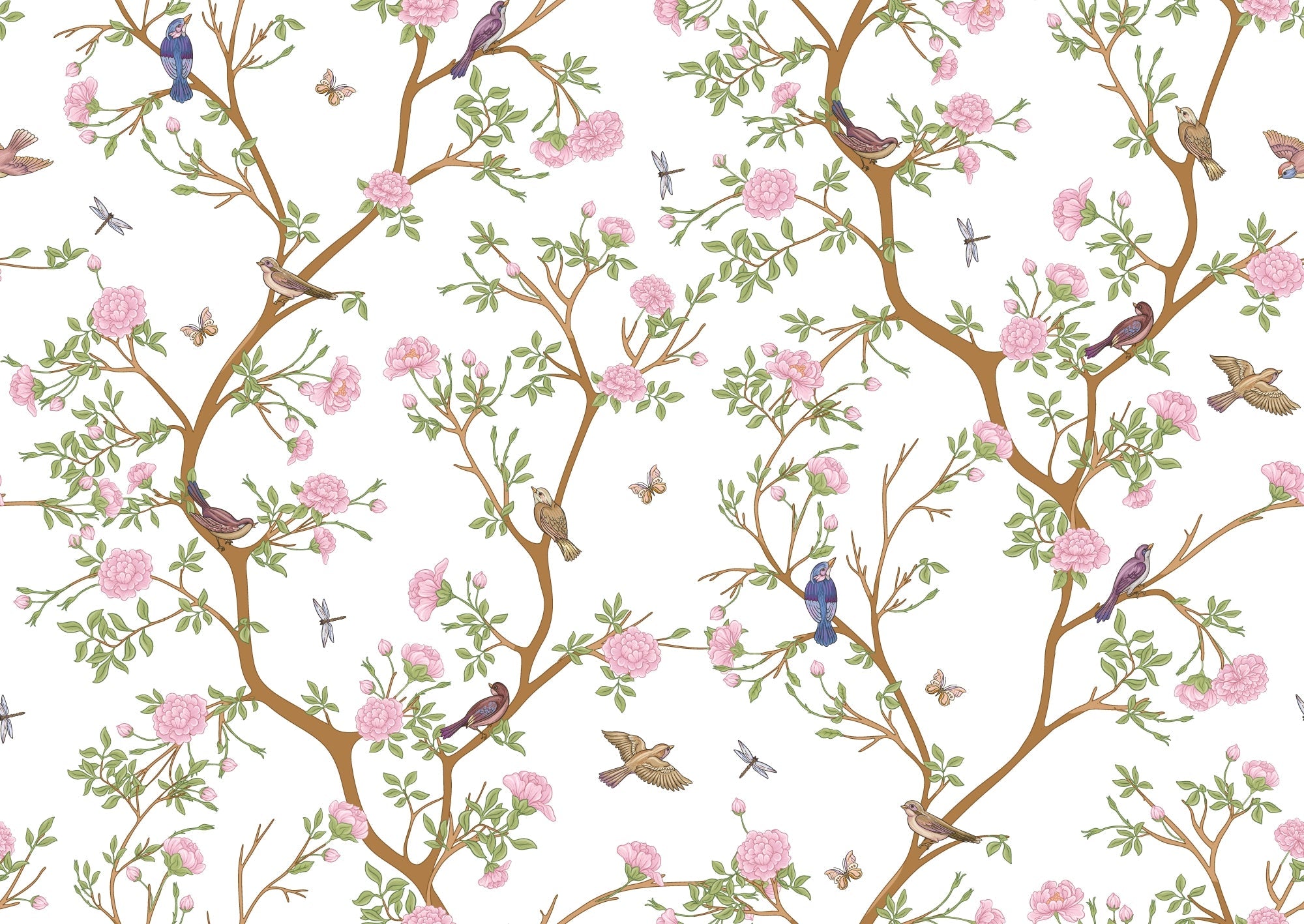 Papier Peint Fleur de Cerisier Douceur Printanière