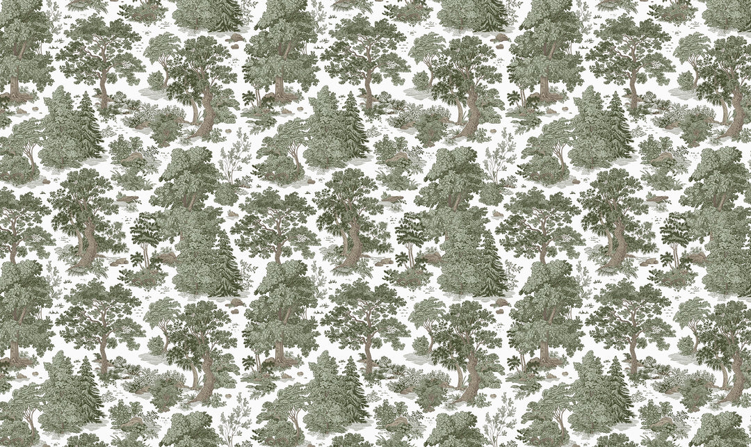 Antique Forest Wallpaper 