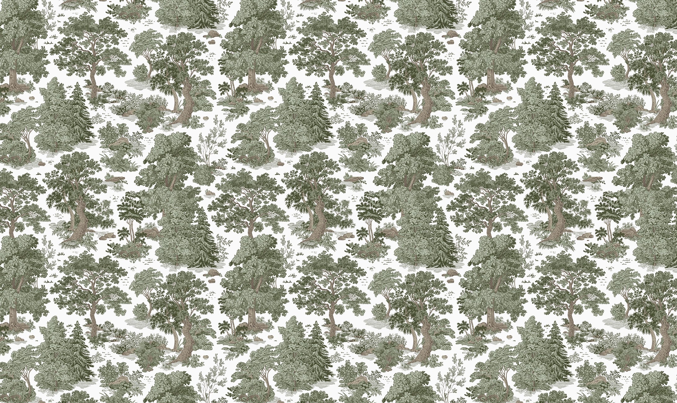 Antique Forest Wallpaper 