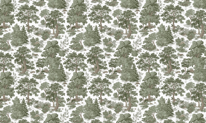 Antique Forest Wallpaper 