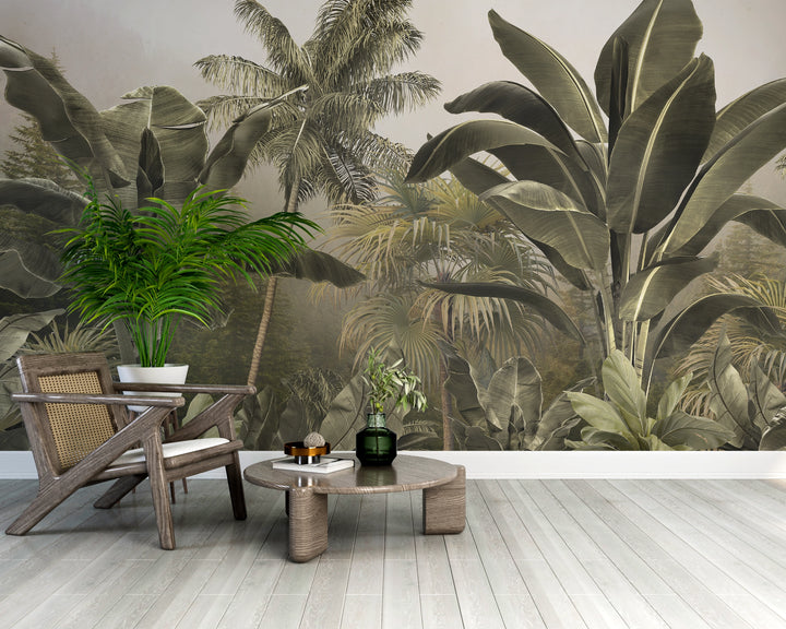 Luxuriant Tropical Forest Wallpaper 