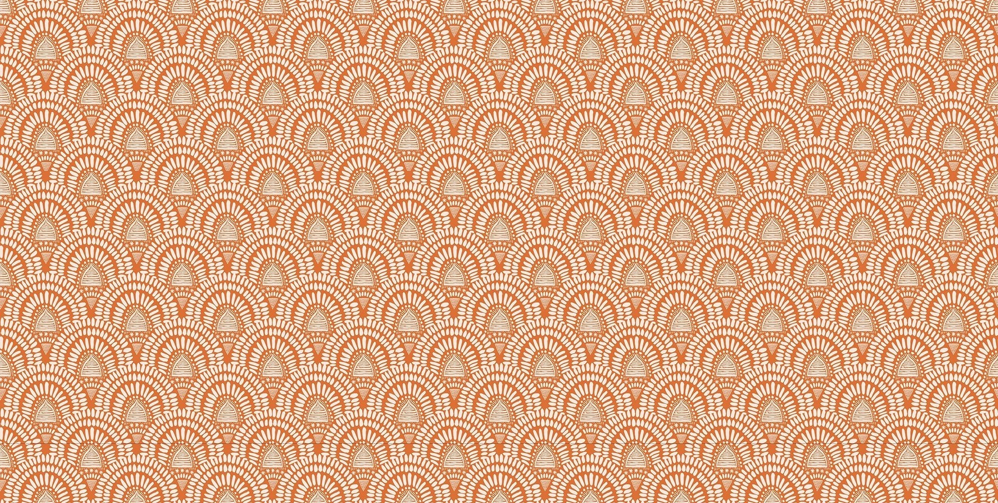Stammes-Hintergrund mit abstrakten abgerundeten Formen