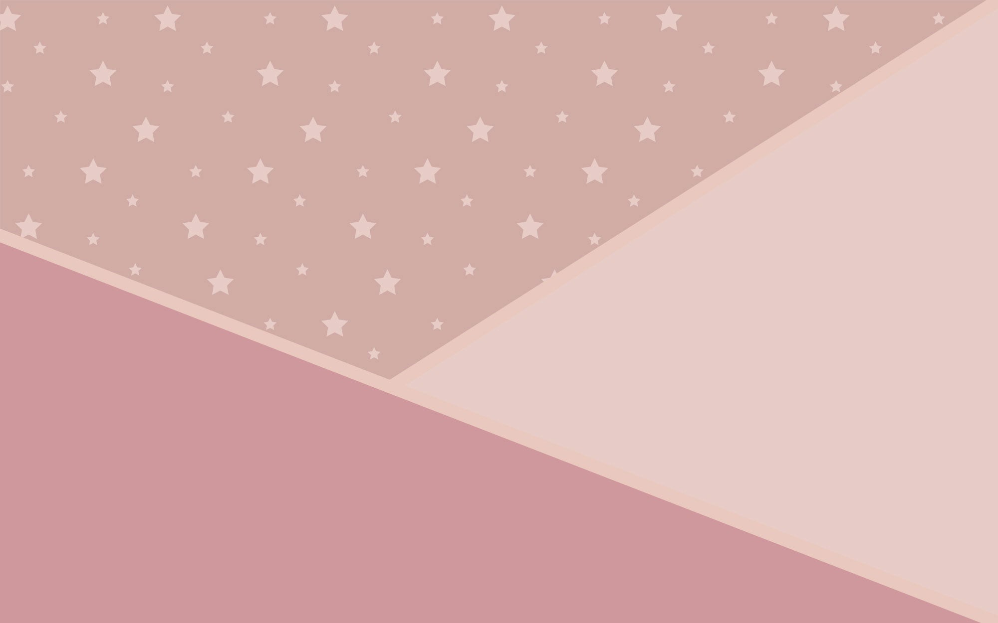Pink star geometry wallpaper