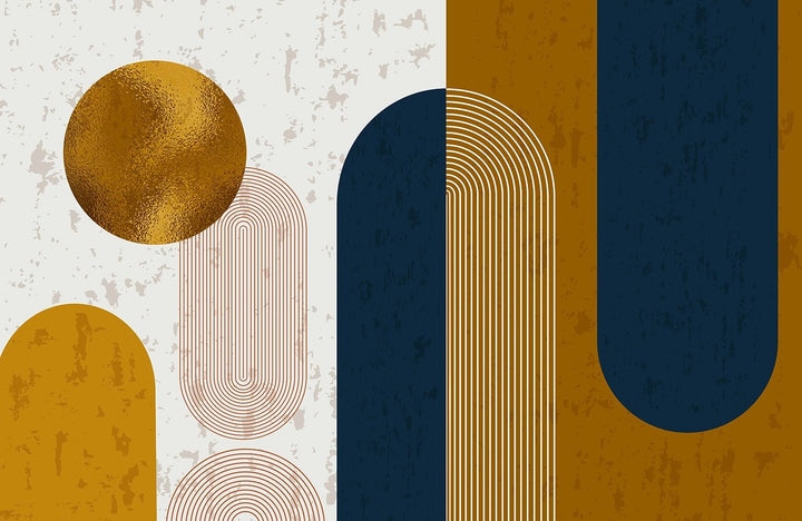 Papier Peint Graphique Tendance - Kam et Léon