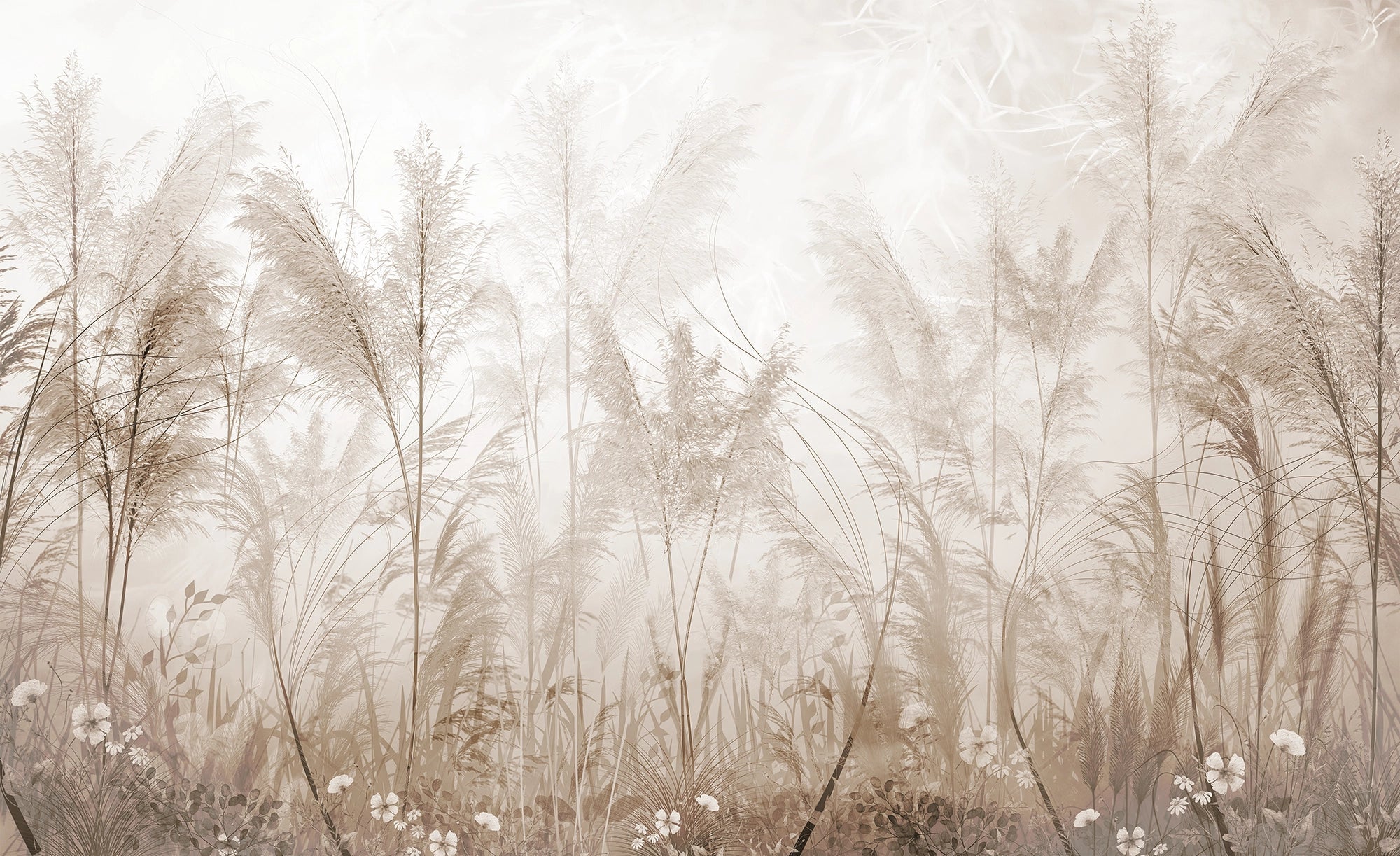 Papier Peint Herbes de la Pampa