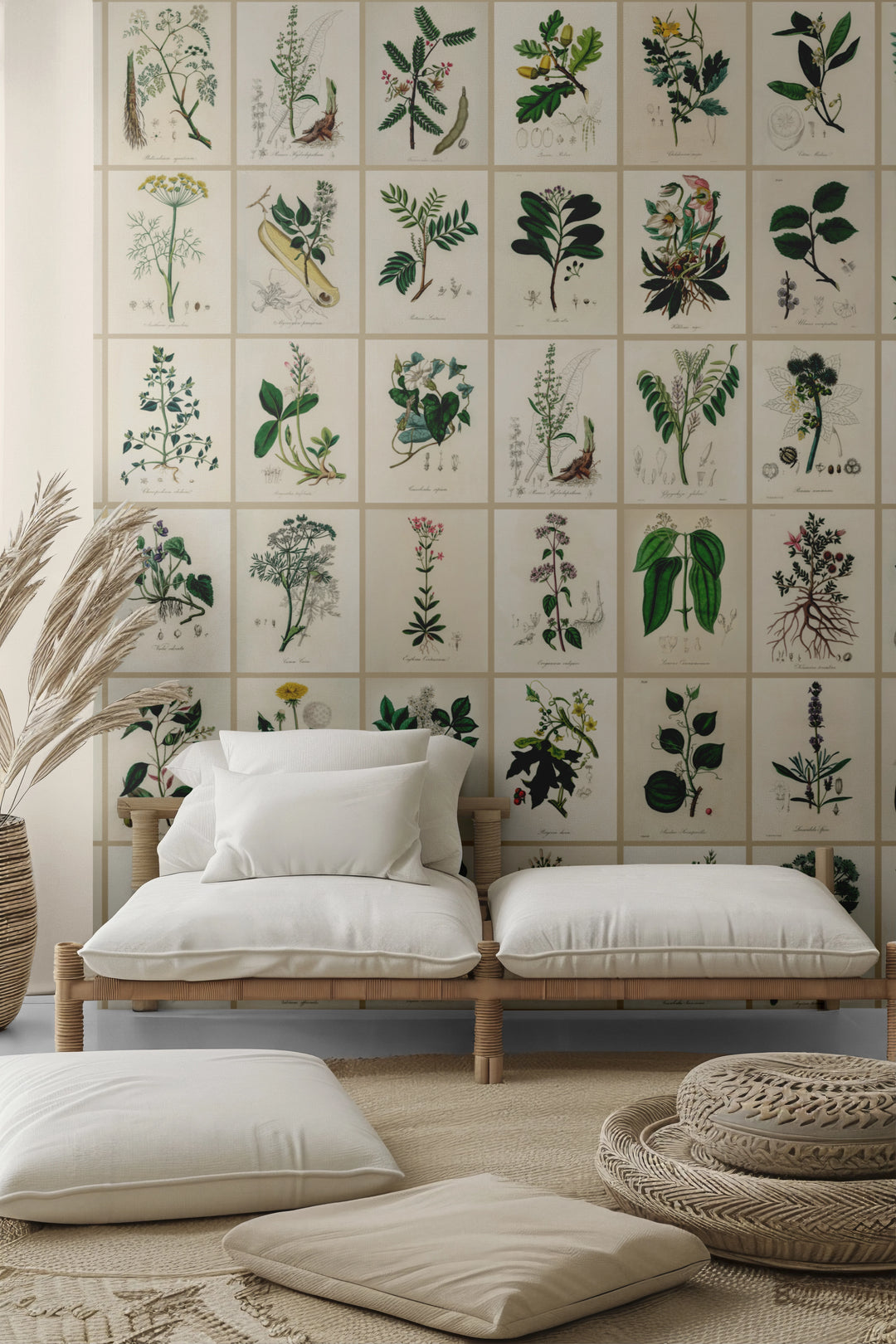 Herbarium wallpaper 
