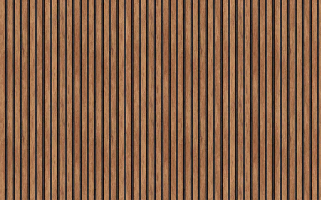 Papier peint imitation Tasseau de Bois - Kam et Léon