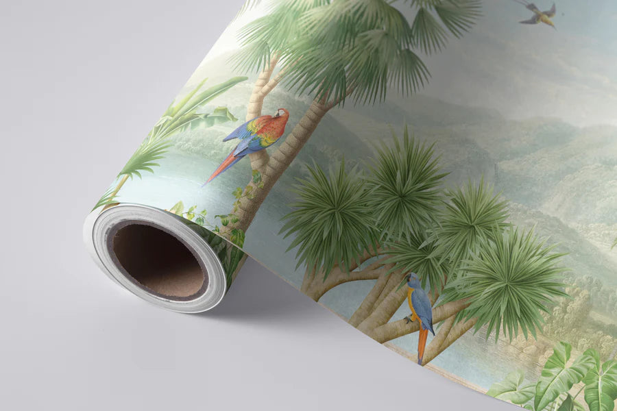 Papier peint intissé sur mesure Kam et Léon