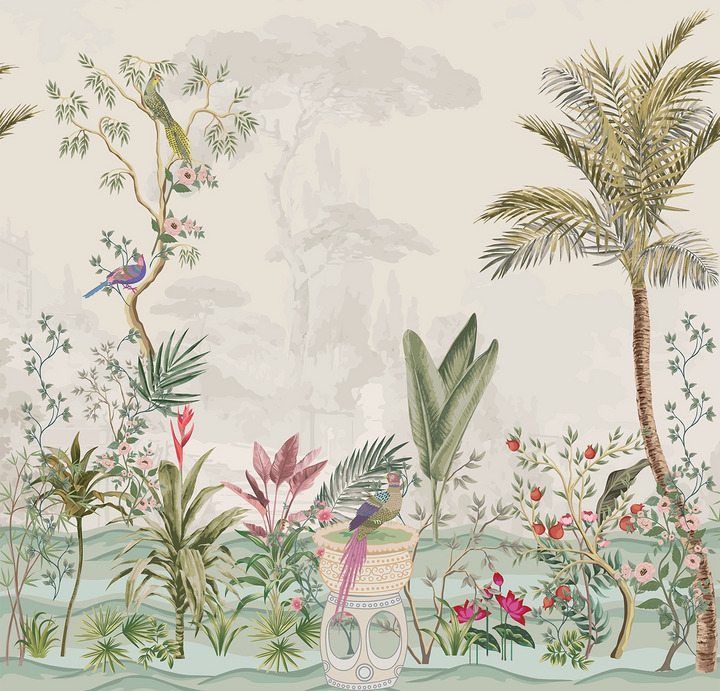 Papier Peint Jungle Douceur Tropicale