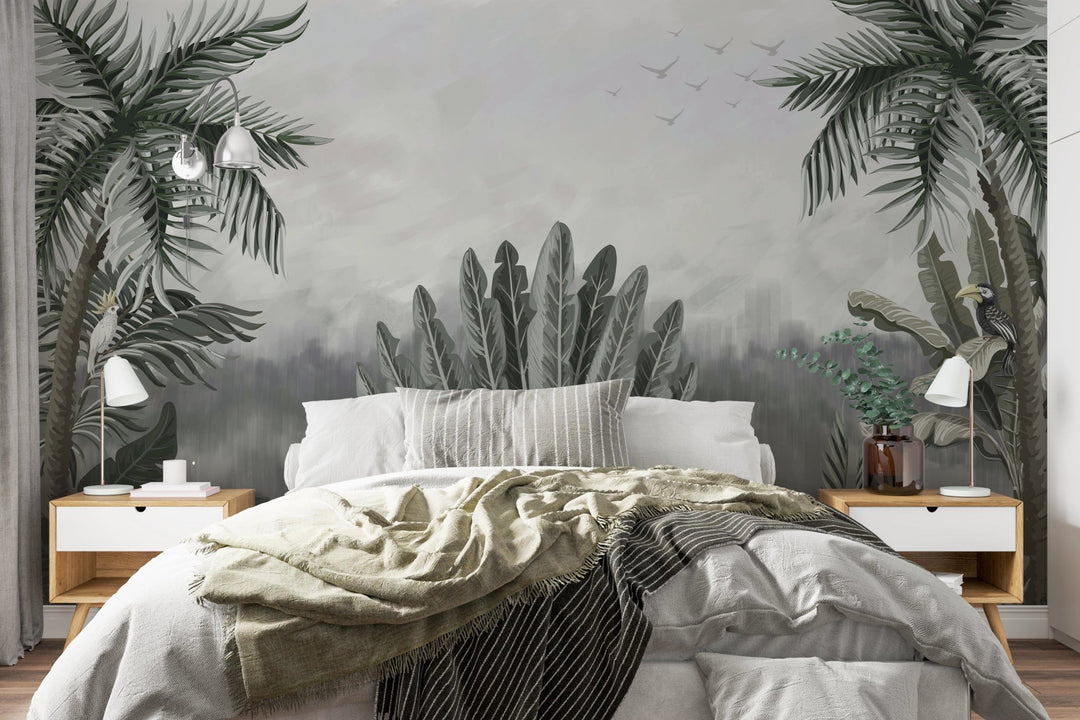 Papier peint Jungle tendance indonésia - Kam & Leon