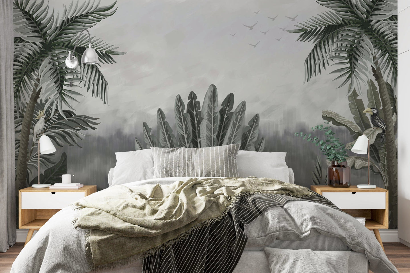 Papier peint Jungle tendance indonésia - Kam & Leon