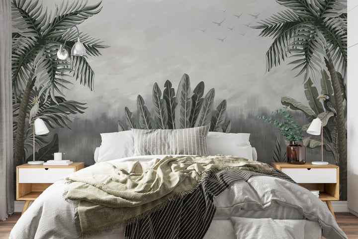 Papier peint Jungle tendance indonésia - Kam & Leon