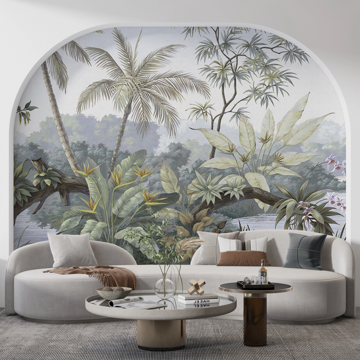 Papier peint Jungle Tendance - Kam & Leon