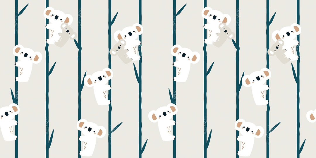 Papier Peint Koala Chambre d'Enfant - Kam et Léon