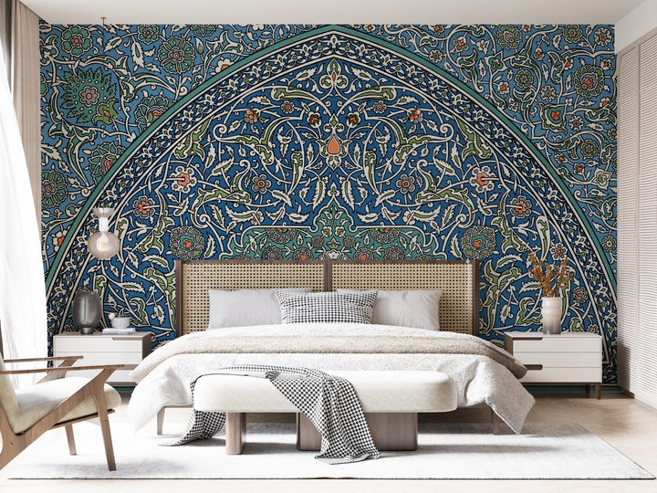Persian Arabesque Panoramic Wallpaper 