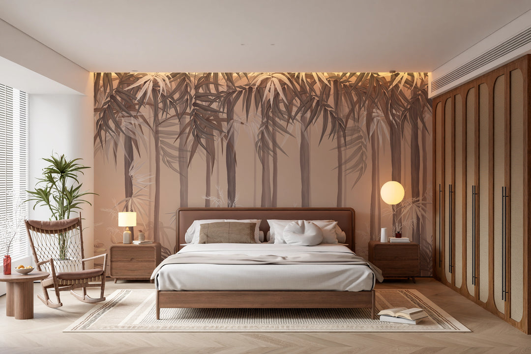 Panoramic Wallpaper - Autumn Trees