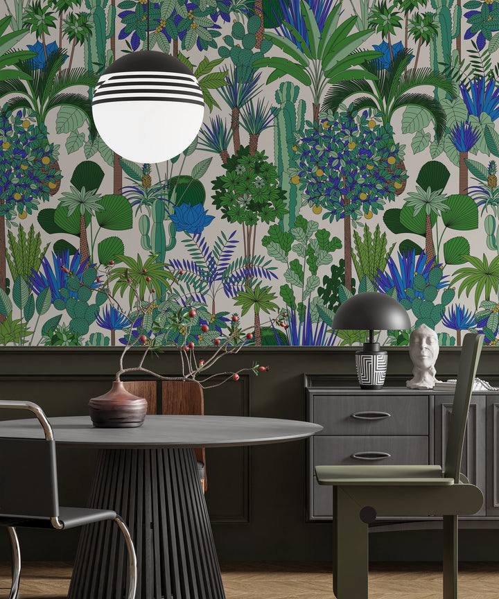 Panoramic Wallpaper Graphic Canopy 