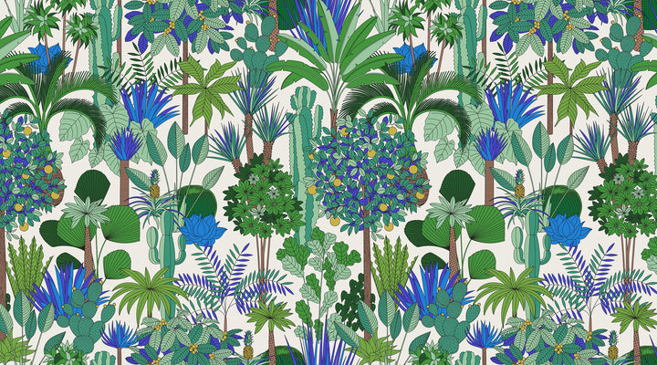 Panoramic Wallpaper Graphic Canopy 