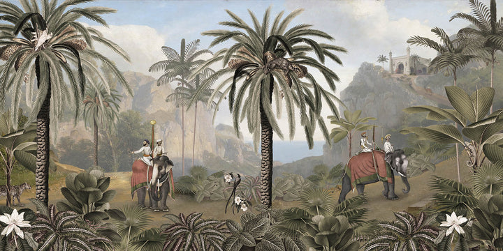 Papier Peint panoramique Elephant Elegance