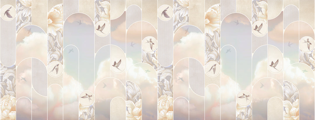 Pastel Flight Wallpaper 