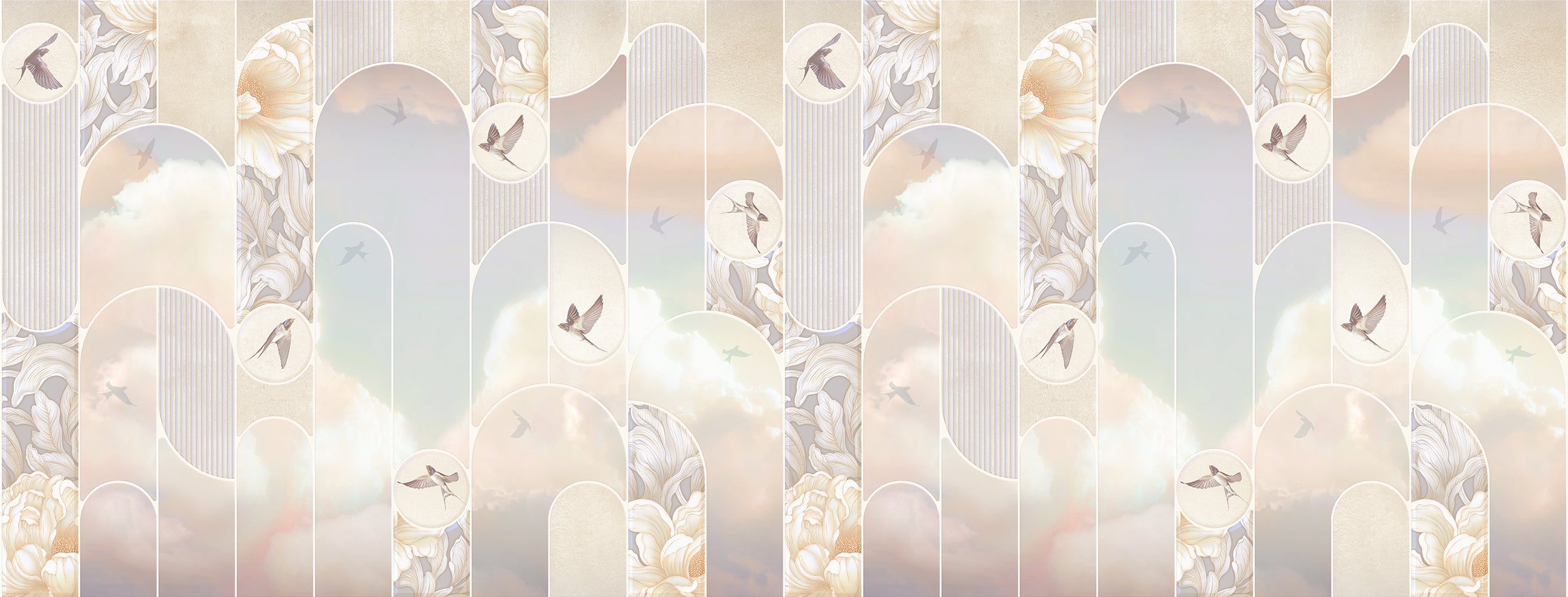 Pastel Flight Wallpaper 