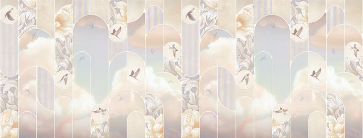 Pastel Flight Wallpaper 
