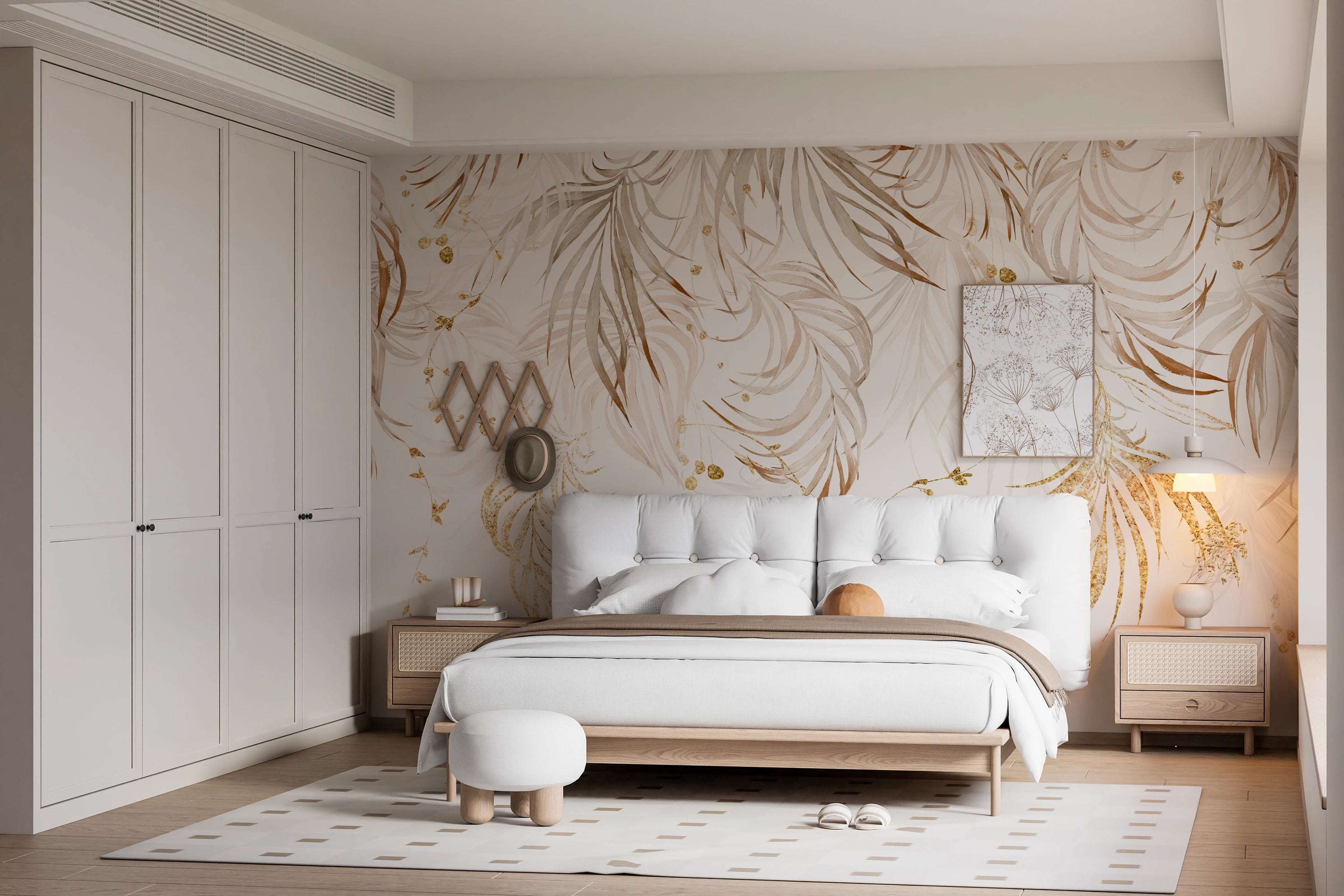 Papier peint panoramique sur mesure tendance décoration intérieure - Kam & Léon
