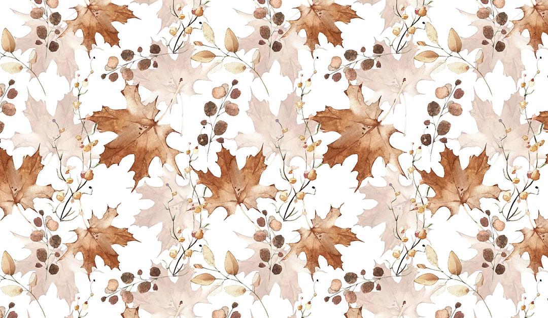 Papier peint panoramique  Feuilles d'automne