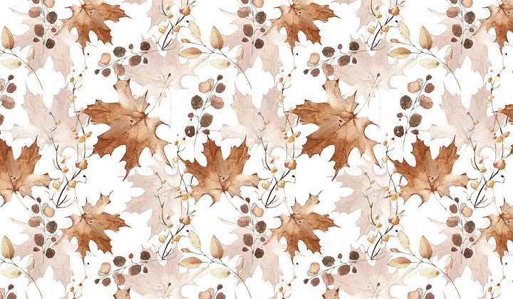 Papier peint panoramique  Feuilles d'automne