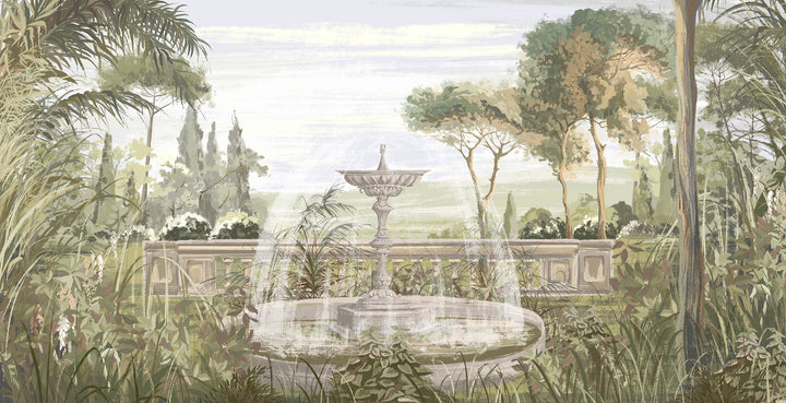 Papier peint panoramique Fontaine