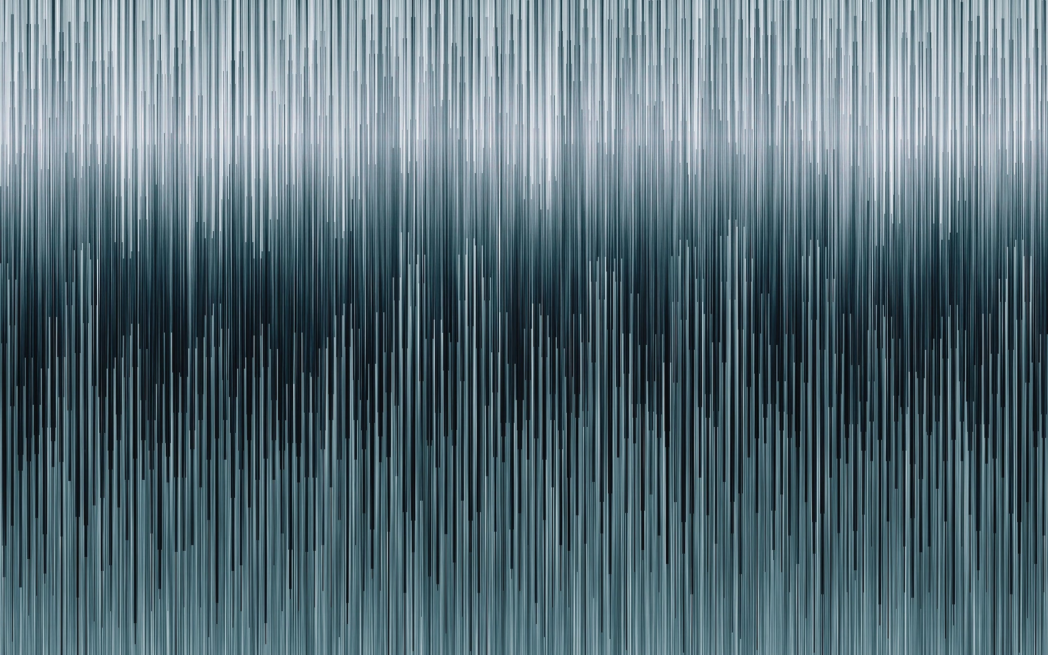 Papier peint panoramique Horizon Bleu Graphique