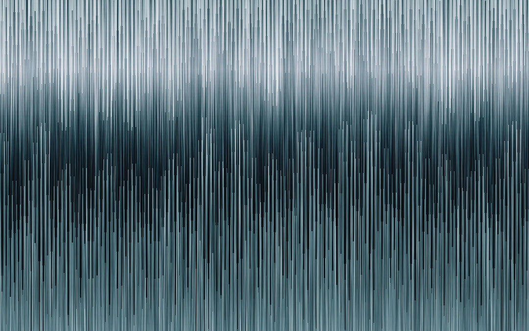 Papier peint panoramique Horizon Bleu Graphique