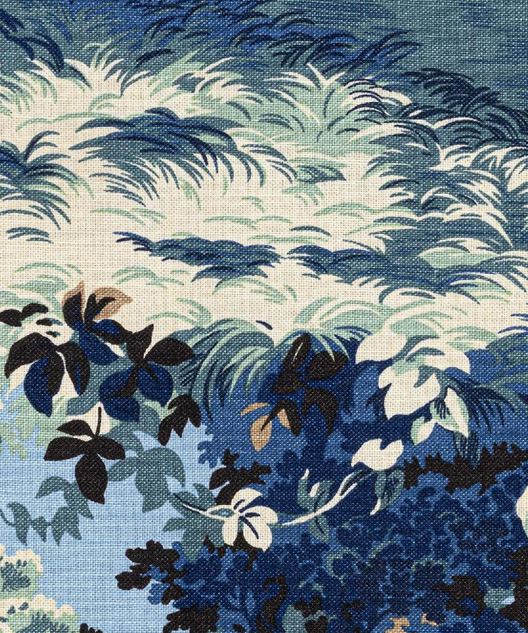 Panoramic wallpaper Azure Garden 