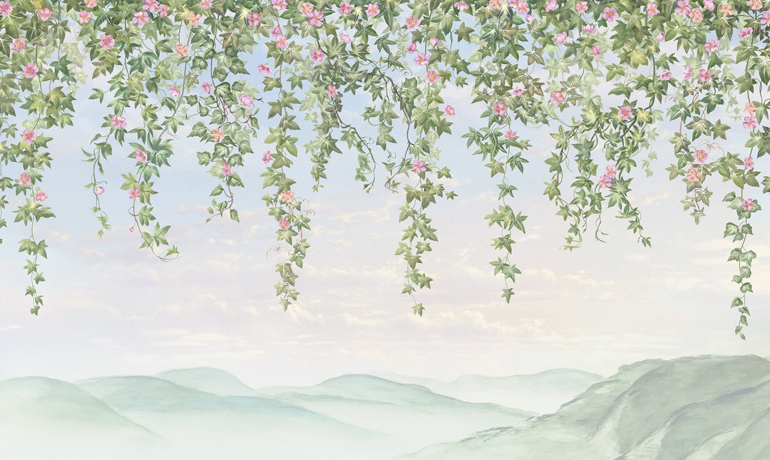 Papier peint panoramique Jardin Suspendu